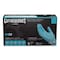 Gloveworks By Ammex Disposable Gloves, Industrial Grade, 5 mil Palm, Nitrile, Powder-Free, XL, 1000 PK, Blue INPF48100 - alternate 3